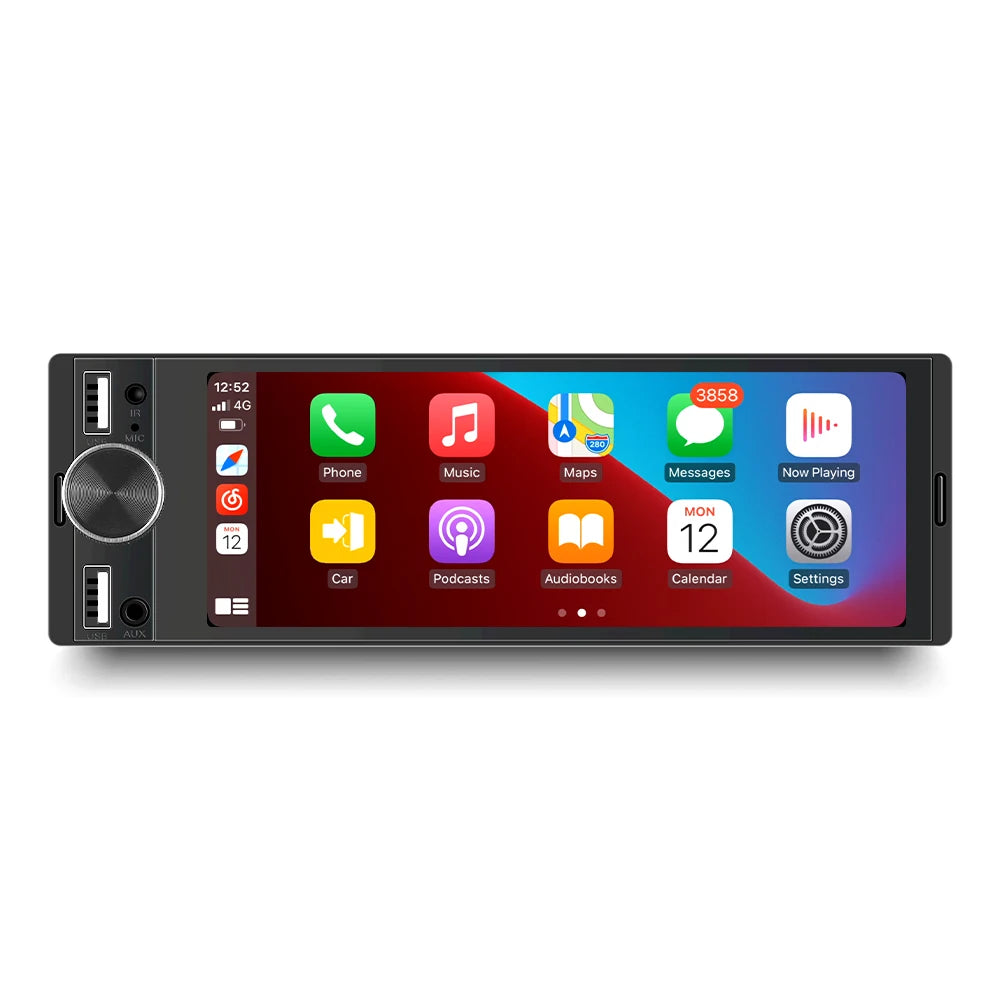 Touchscreen Car Stereo - Wireless CarPlay &amp; Android Auto