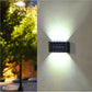 Outdoor Up &amp; Down Lighting, Wall Mounted, Solar &amp; Waterproof