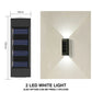 Outdoor Up &amp; Down Lighting, Wall Mounted, Solar &amp; Waterproof