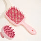 Peigne Massant pour Cuir Chevelu – Brosse Shampoing  (1/2 pièces)