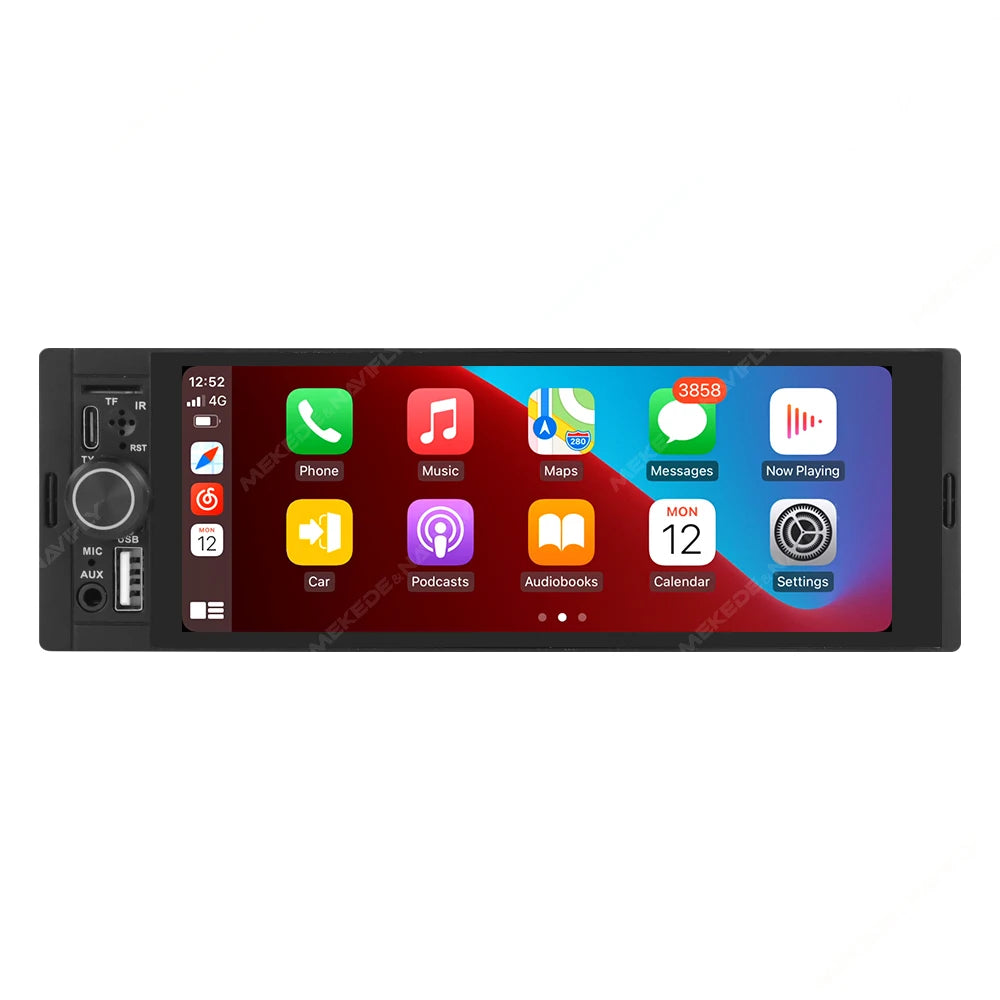 Touchscreen Car Stereo - Wireless CarPlay &amp; Android Auto