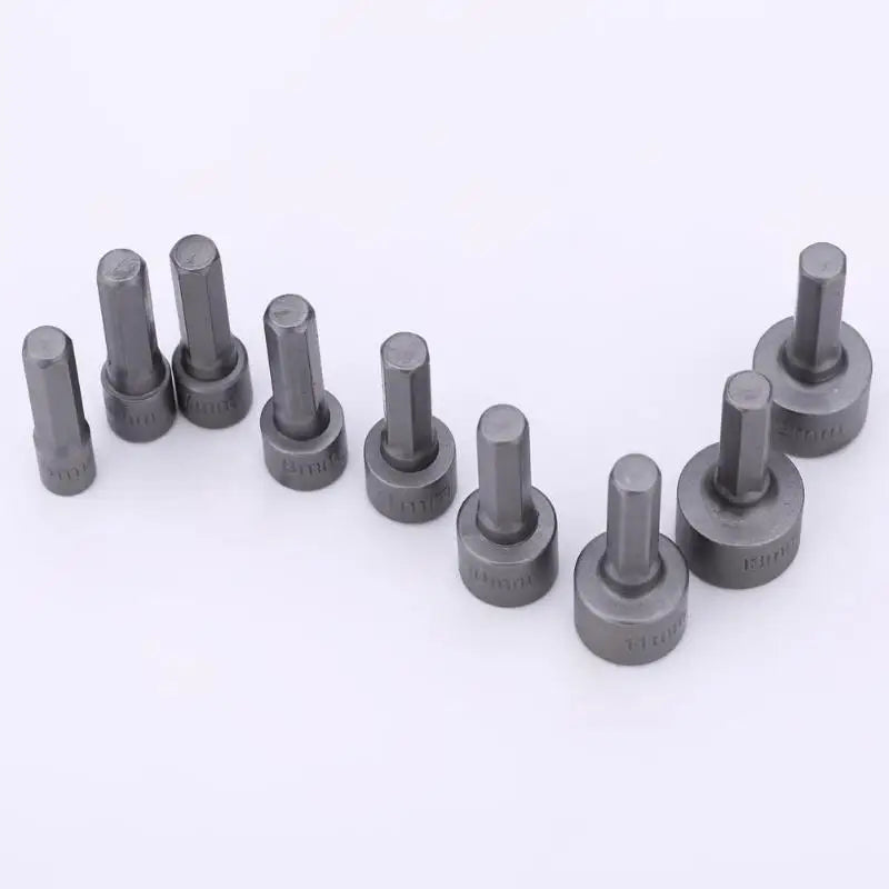 5-13mm Hex Socket Screwdriver Set – 9 Piece Set